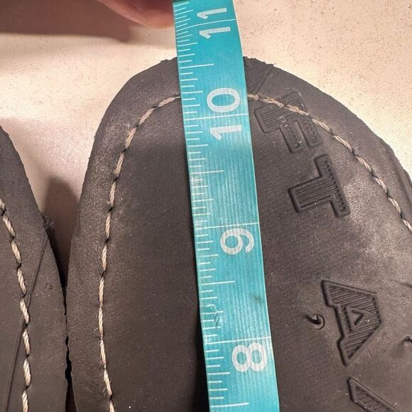 Five Worlds Distressed Lace Up Gladiator Flat Leather Sandals Womens Size 10 - Picture 10 of 10